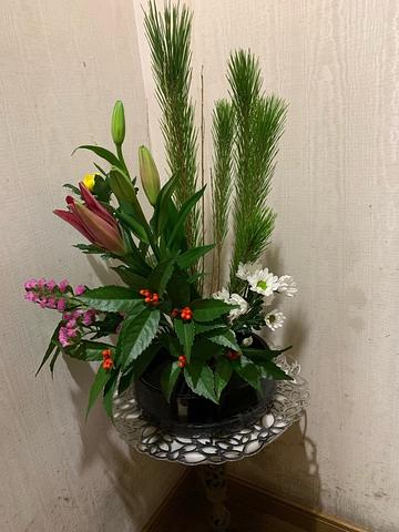 正月準備【生花】
