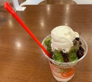 美味い美味い宇治金かき氷