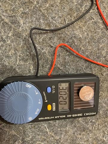 PCX160のバッテリー電圧