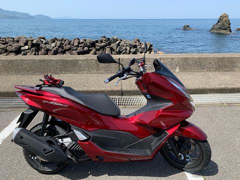 PCX160で日本海