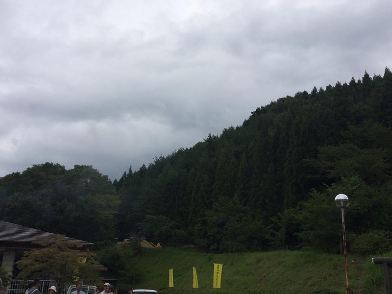 雲間から青空が！