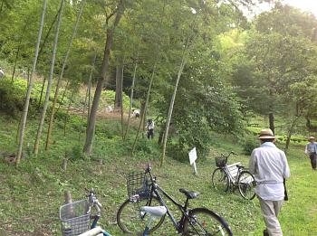 訪問　彦根雨壺山　護林会