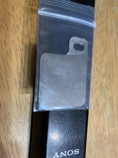 自賠責保険プレート