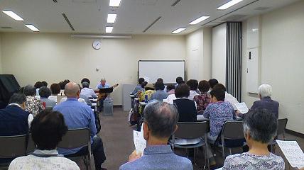 令和元年10月1日 歌声サロン「アヒルの学校」活動報告