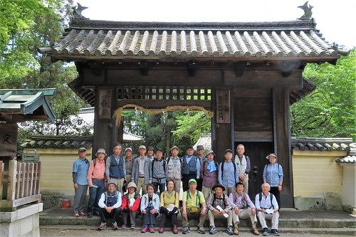 令和元年5月15日ウォーキングサークル 草津報告