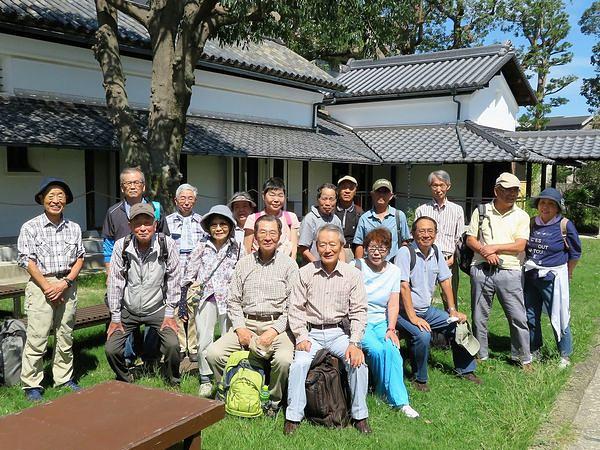 古民家浜屋敷にて