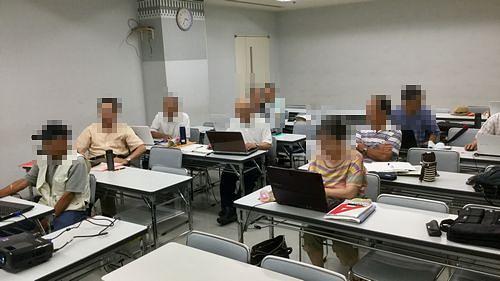 猛暑に負けず、PC研修！