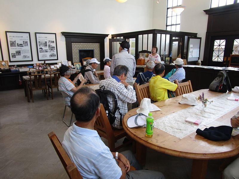 ④ヴォーリズ資料館で説明を受ける