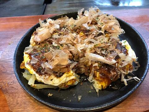 お好み焼き対決