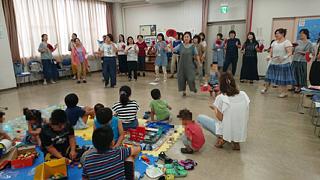 夏休み！子連れ練習♪