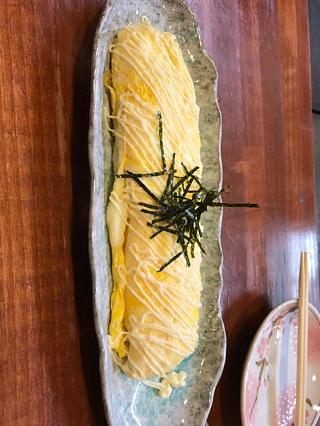 明太子チーズ入り卵焼き