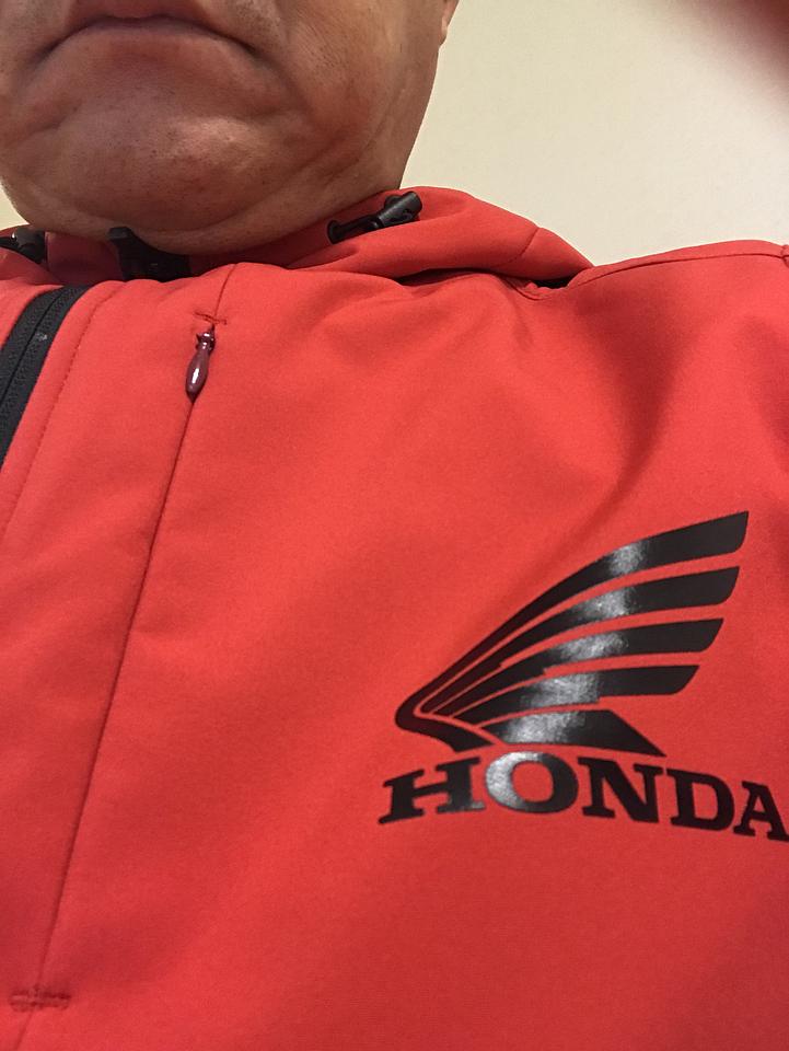 ホンダバイクにはホンダのジャケット