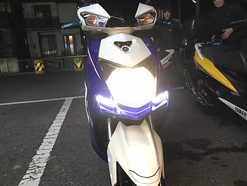 久しぶりの夜間走行