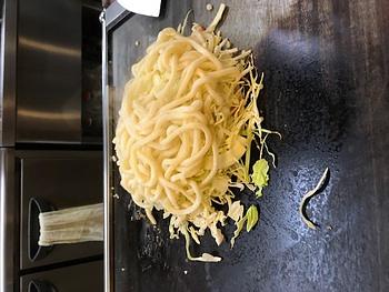 モダン焼きうどん編