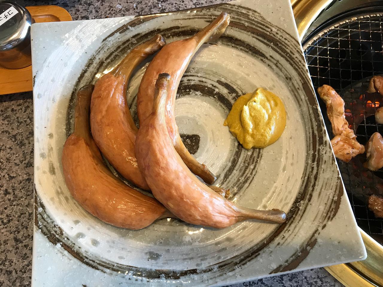 骨付きソーセージ