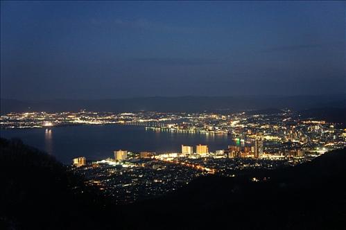 比叡山の夢見ヶ丘駐車場