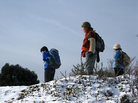 冬仕立ての銚子ヶ口（水舟の池）
