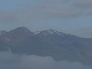 2012年比良山初冠雪