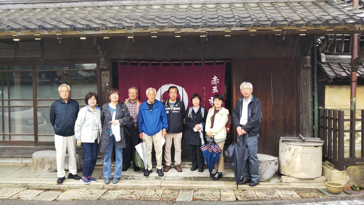 2023年5月19日クラス活動、百百百百でお蕎麦を楽しみ鳥居本宿、龍潭寺へ