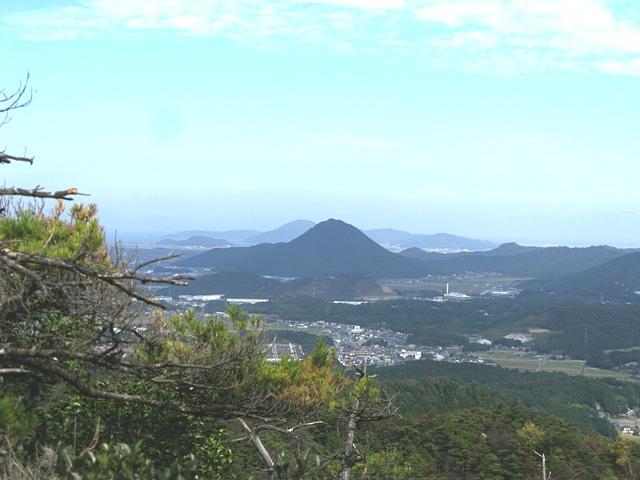 湖南アルプスから三上山