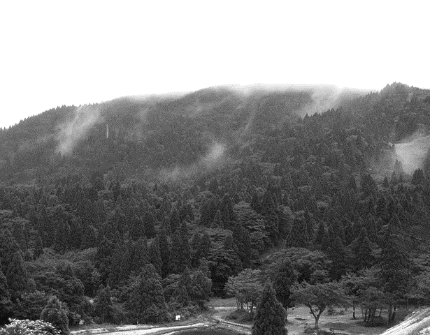 梅雨の八雲ヶ原