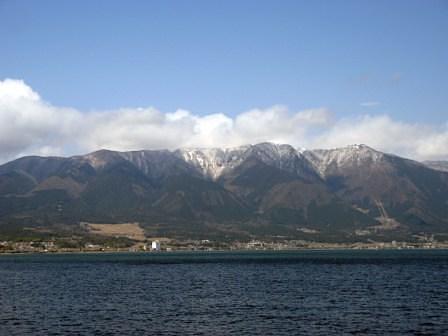 雪解の蓬莱山・権現山