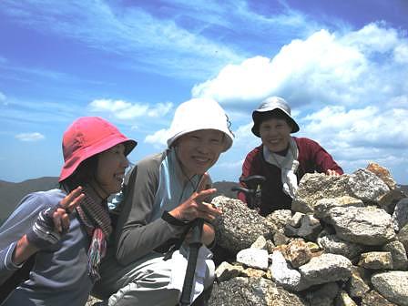 花咲く鈴鹿鎌ヶ岳・水沢岳