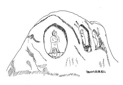 福林寺跡磨崖仏