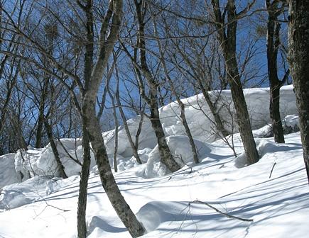 比良山系白滝山