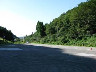 ブナ林のある音波山