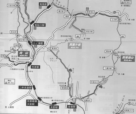 瓢箪崩山(京都北山)