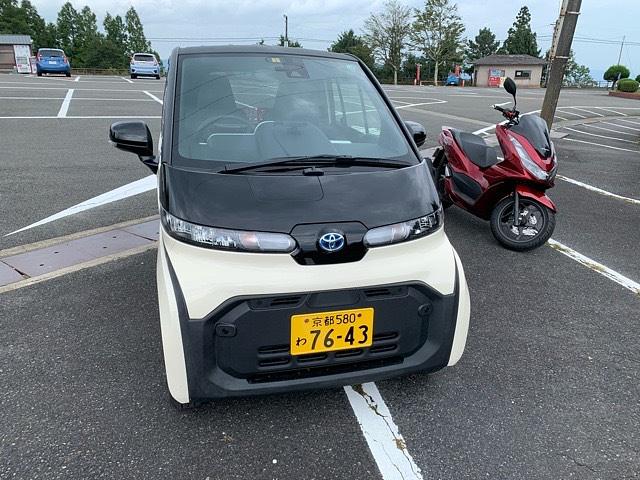 比叡山の超小型電動自動車