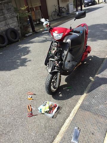 今となっては、懐かしのアドレスV125G