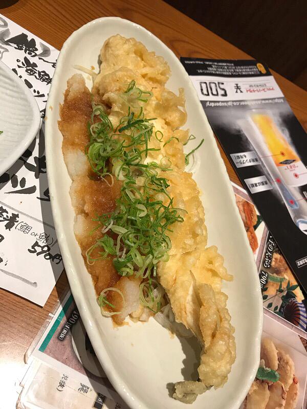 大穴子の天ぷら