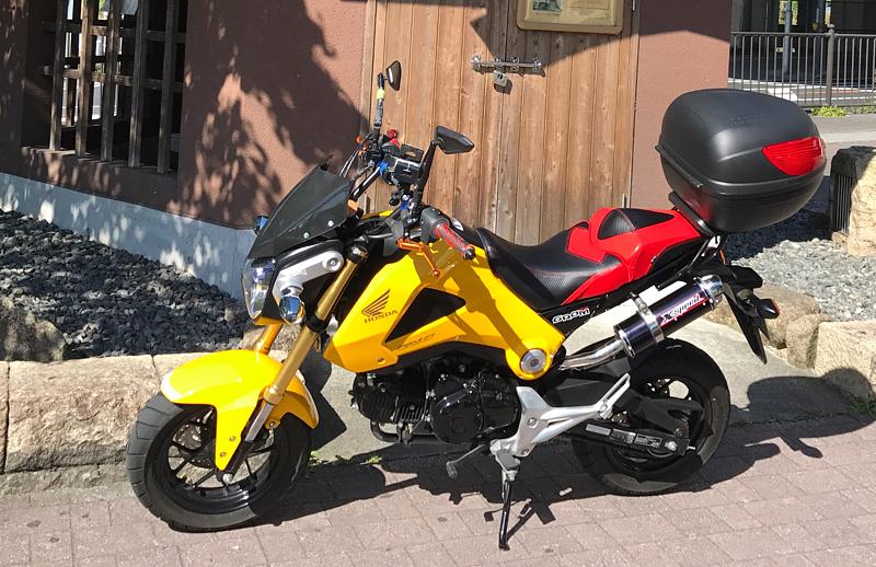 久しぶりにGROM乗りました！