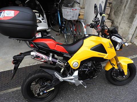 GROMは派手好き　シートも。。。。。