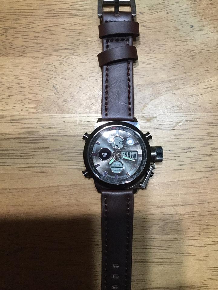 今日は、この時計で…