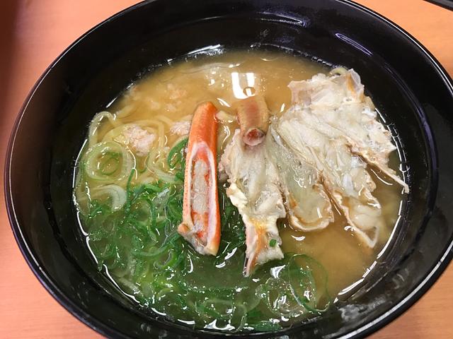 蟹ラーメン