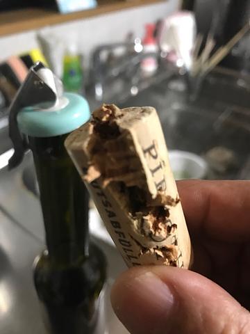 ワインオープン嫌いだ〜