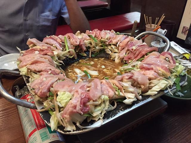 変わった鶏鍋
