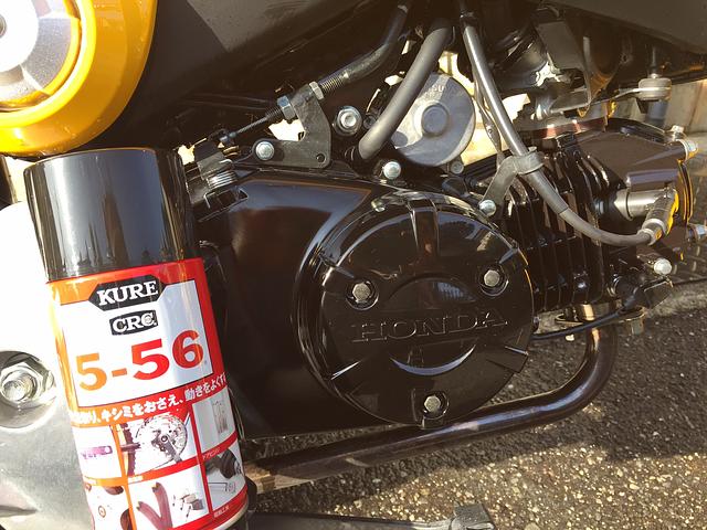 エンジンをピカピカに！