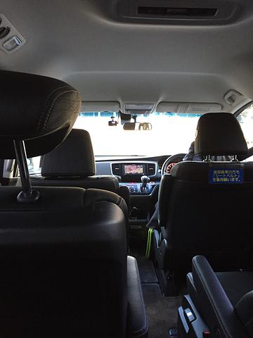 オデッセイで挨拶廻り