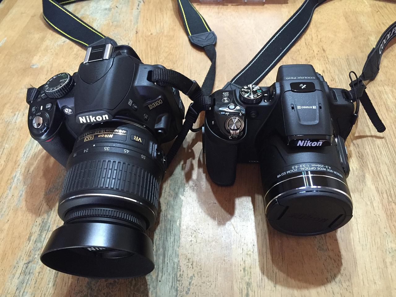 NikonD3100とCOOLPIX P610
