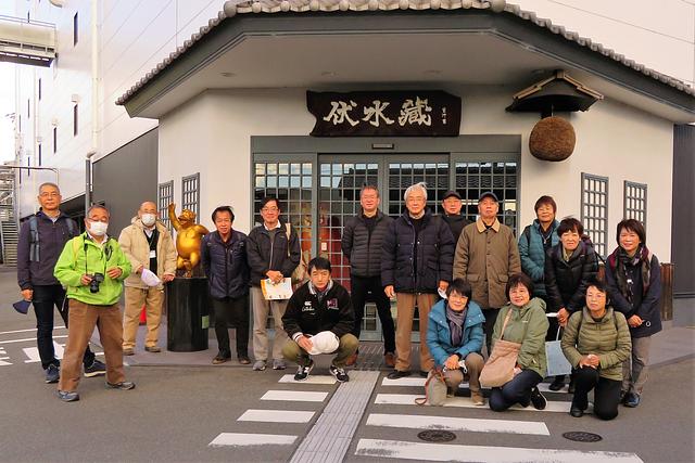 2022年12月6日師走の伏見歴史散策&酒蔵見学