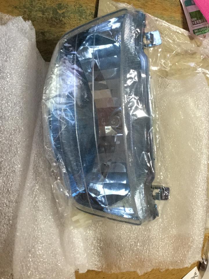 息子のJOGのライト