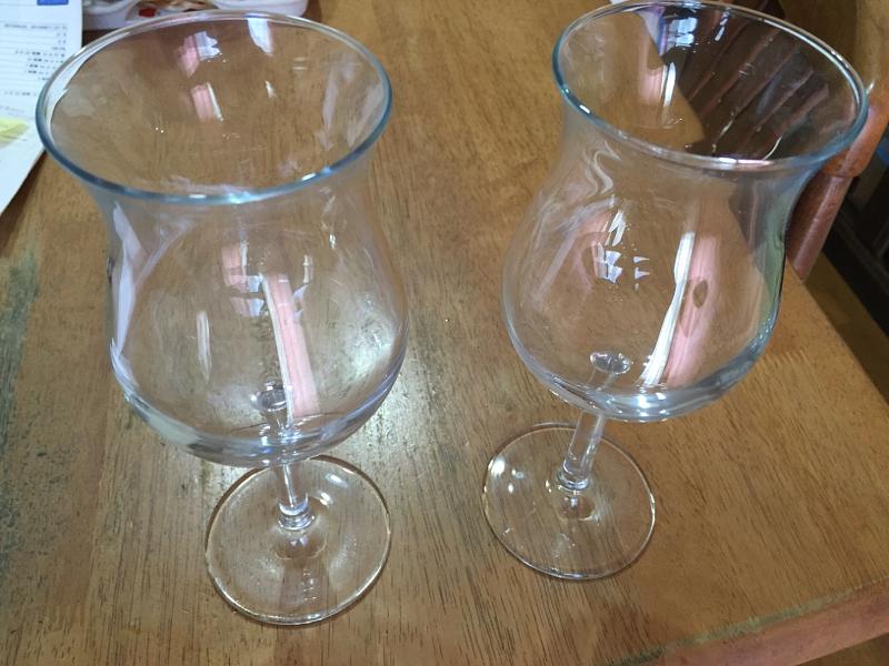 ワイングラス貰ったのは、いいが…