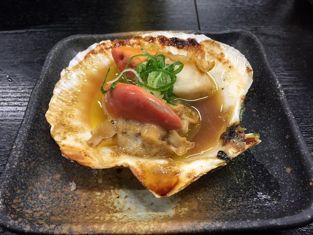 ホタテのバター焼き