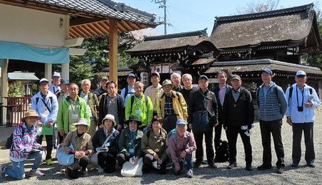 2022年4月5日クラス活動・膳所歴史まち歩きとお花見
