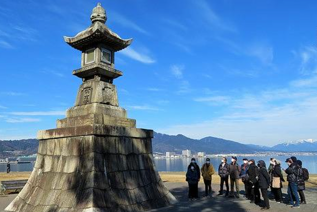 クラス活動・膳所駅⇒大津駅 史跡を散策する