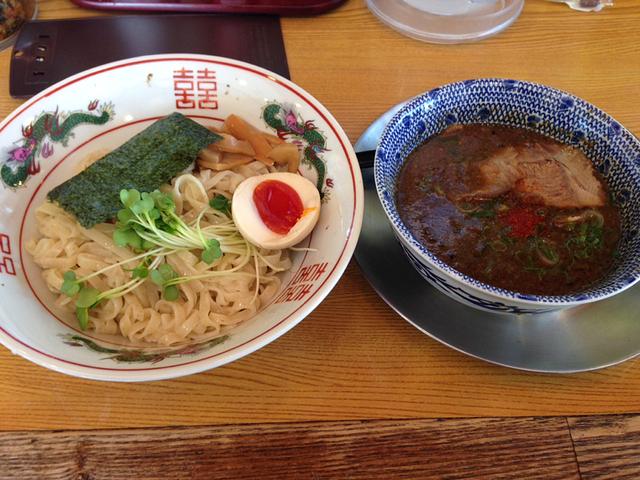 平打ち付け麺